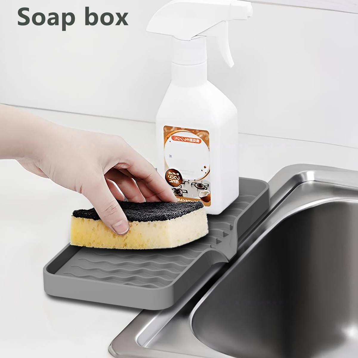 Silicone Tap Washer - Tappetino per rubinetto in silicone Vassoio