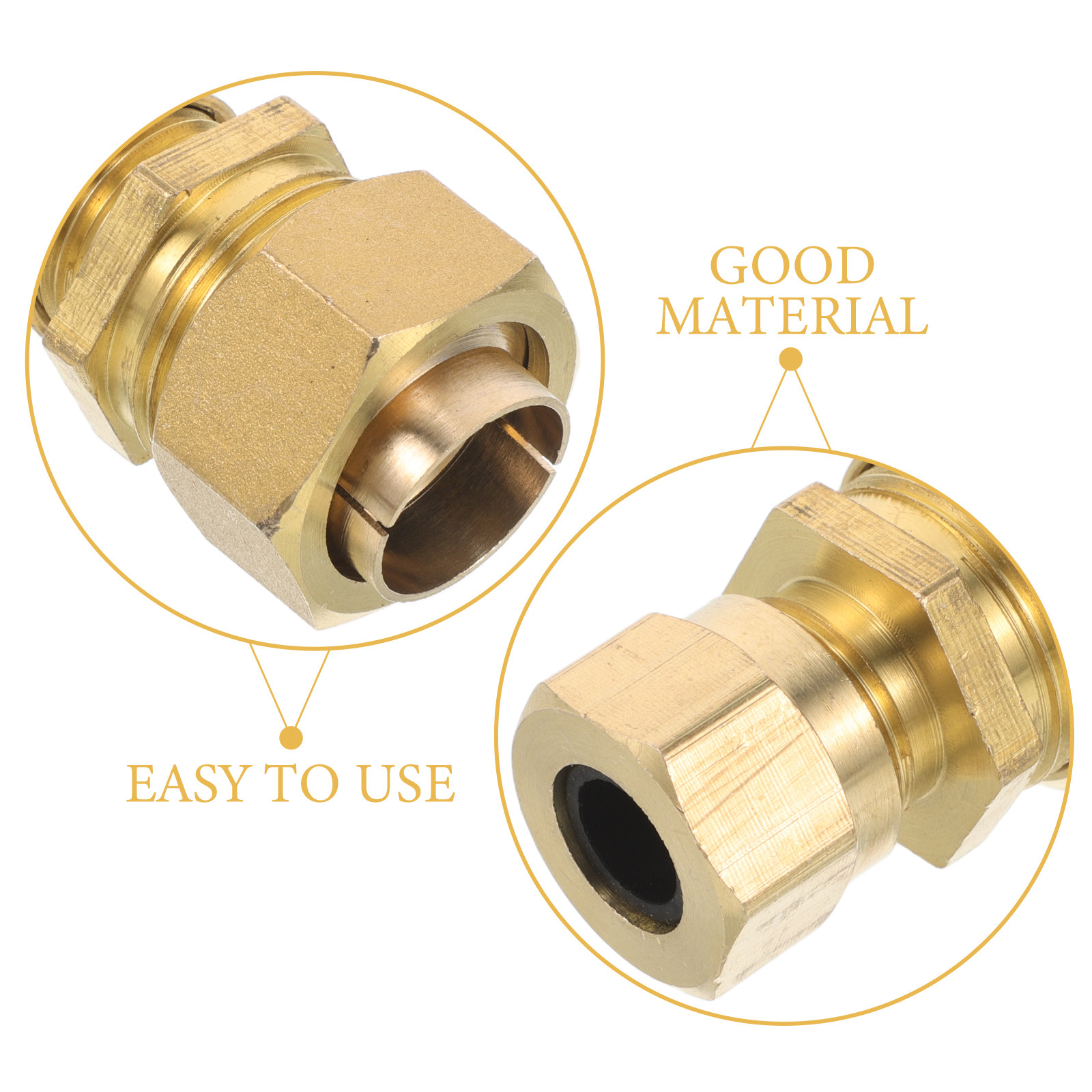 2 pezzi di raccordi per tubi i - Compression Fitting Brass recensione e prezzo